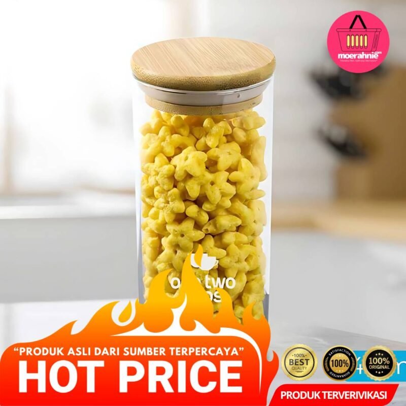 Toples Kaca Penyimpanan Makanan