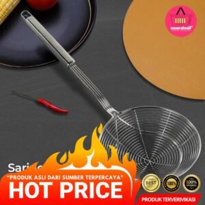 SPIMMER Sendok Saringan Masak Dapur Skimmer Utensil Stainless Steel - [MRH1]