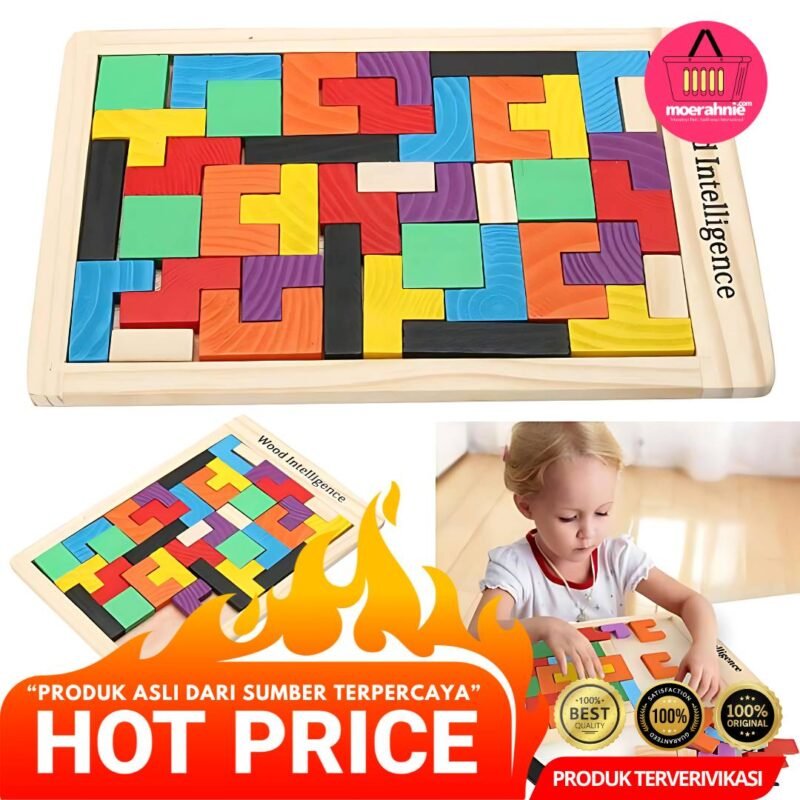 Mainan Puzzle Tangram