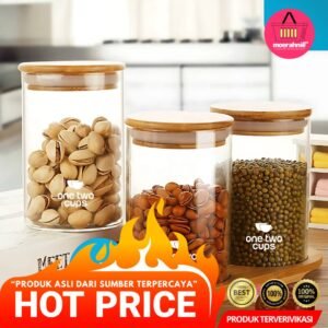 Toples Kaca Penyimpanan