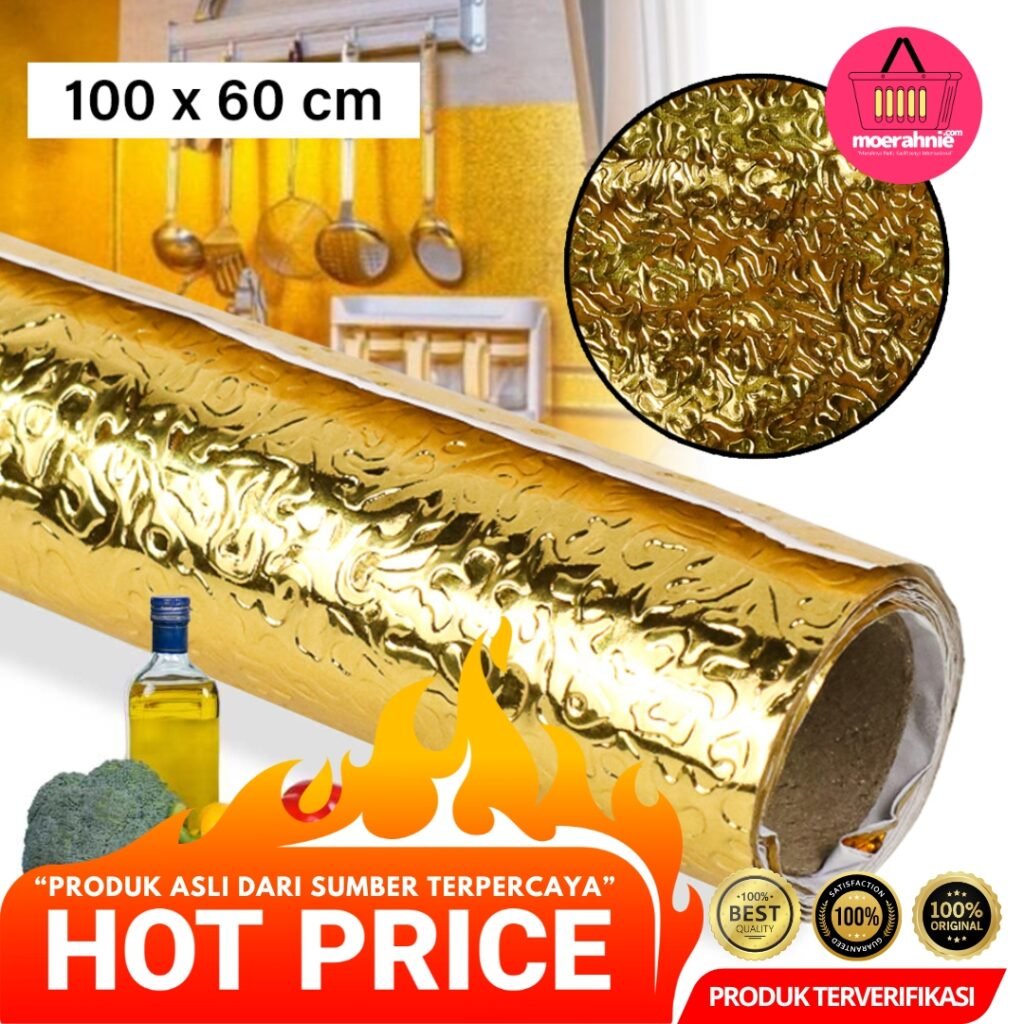 Sticker Wallpaper Aluminium Foil
