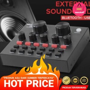 Bluetooth Audio USB External Live Broadcast Mic - [MRH1]