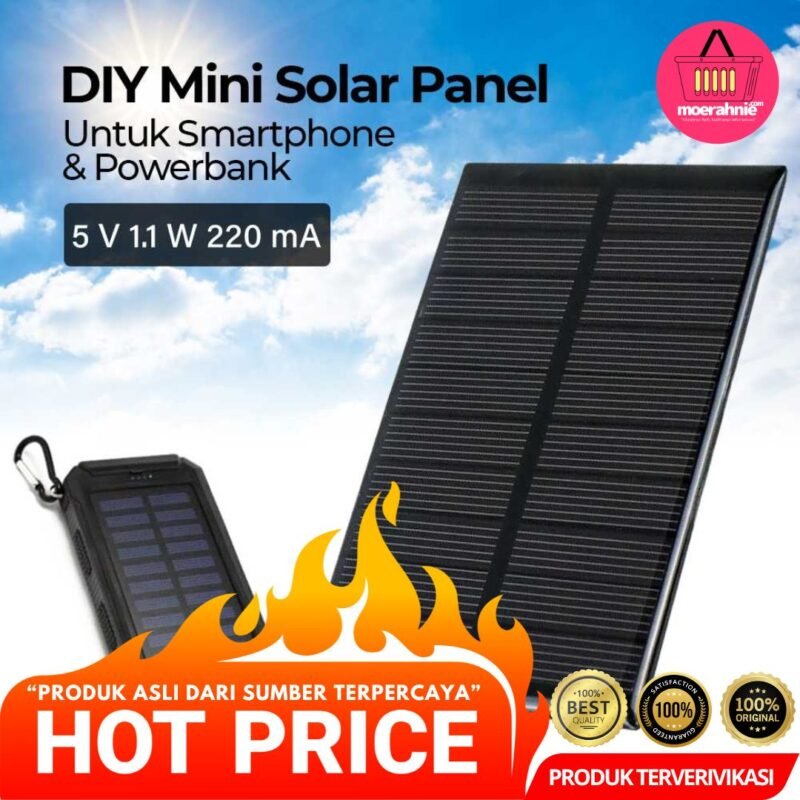 Solar Panel Mini Polycrystalline DIY Power Bank