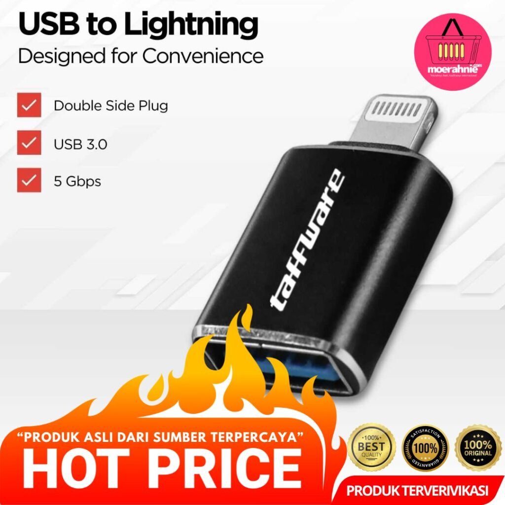 OTG Adapter Lightning to USB Female