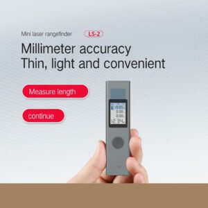 Pengukur Jarak Laser Distance Meter Portable Rechargeable 30M - Gray