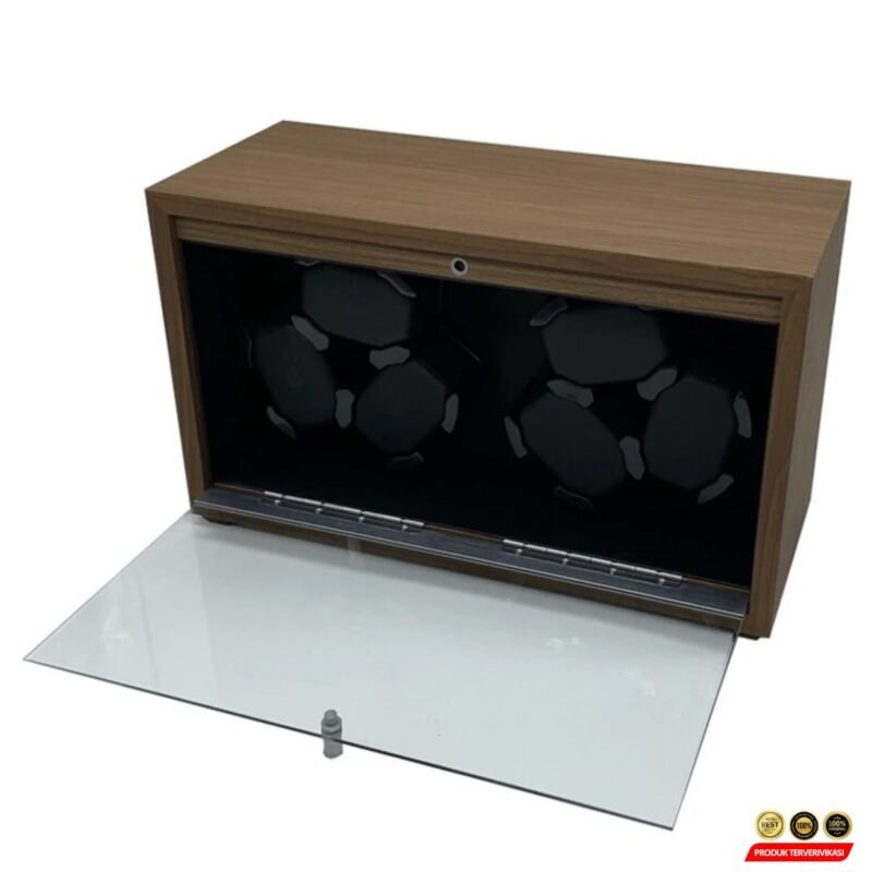 Kotak Jam Tangan Putar Otomatis Watch Winder LED 6 Slot - Image 3
