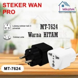 Steker Wonpro Serbaguna 4A-250V SNI multi