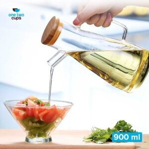 Botol Minyak Borosilicate Glass Oil Pot 900ml