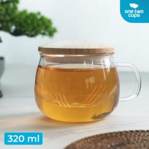 Cangkir Teh Saringan Kaca