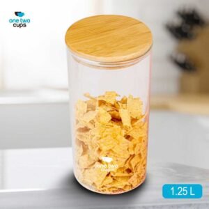 Toples Kaca Penyimpanan Makanan Kedap Udara Glass Jar