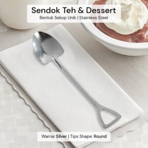 Sendok Teh Dessert Sekop