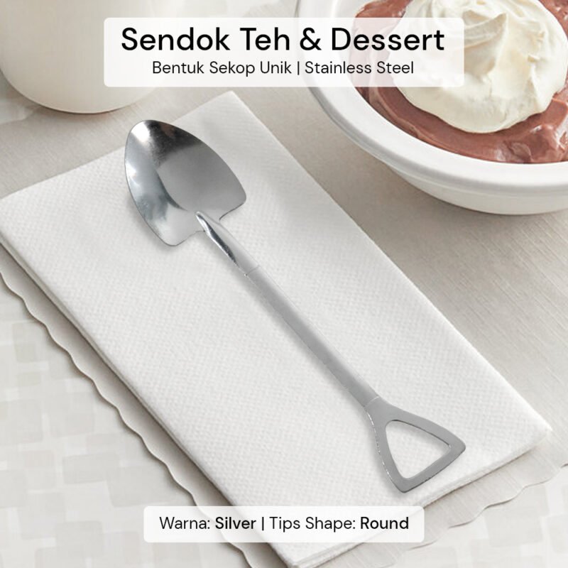 Sendok Teh Dessert Sekop