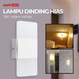 Lampu Dinding Hias LED Corridor Light 3W Warm White 3000K