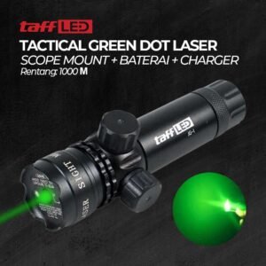 Laser Tactical Green Dot Scope Mount Baterai Charger