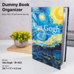 VILEAD Buku Pajangan Palsu Penyimpanan Barang Dummy Book Organizer Van Gogh - Multi-Color