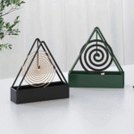 Tempat Obat Nyamuk Bakar Iron Mosquito Coil Holder Fireproof Triangle