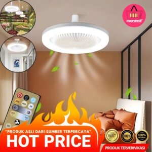 lampu plafon kipas angin