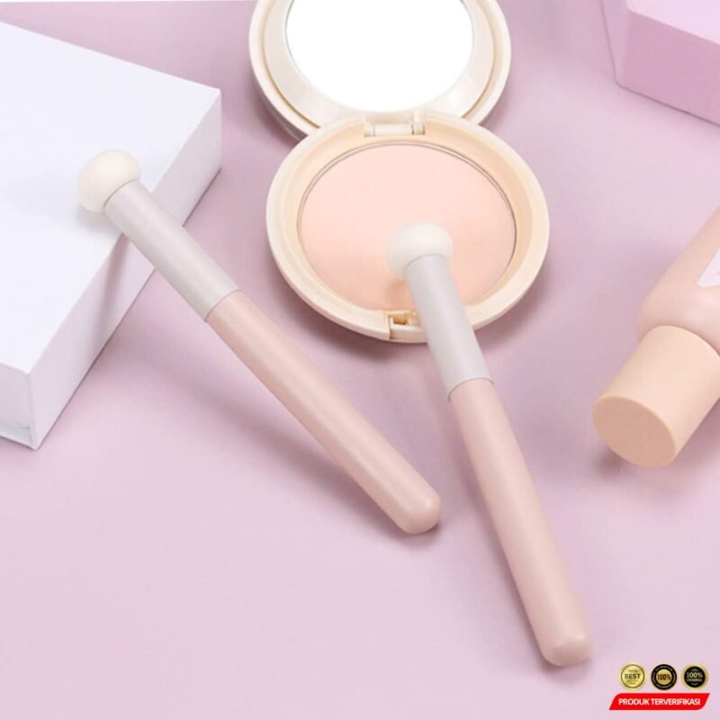 Haibinsuo Kuas Make Up Concealer Lipstick Multifungsi Blending Sponge - Image 8