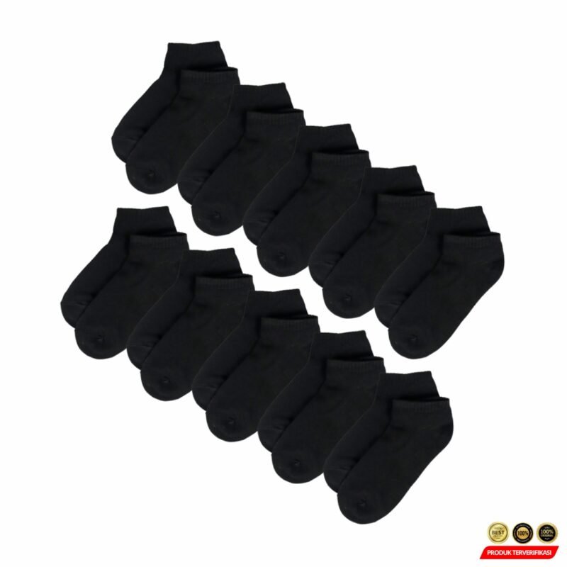 Kaus Kaki Olahraga Pria Motif Jaring 10 Pair [MRH2] - Image 8