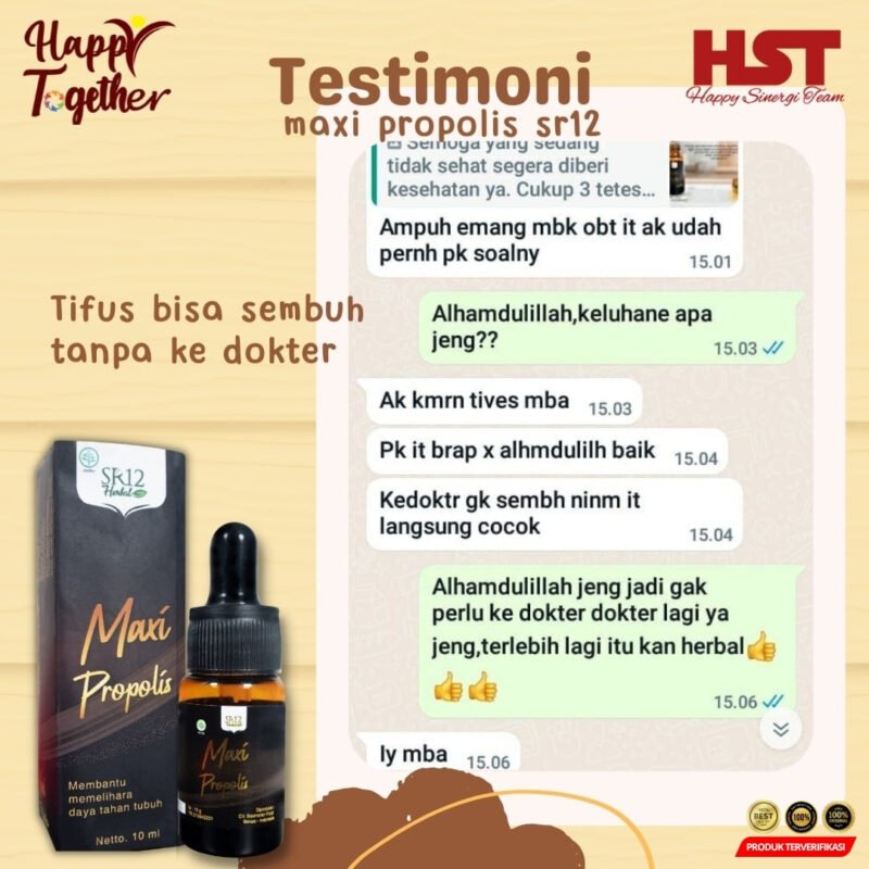 Maxi Propolis Liquid Propolis Mengandung Nano Green Brazilian Meningkatkan Daya Tahan Tubuh - Image 4