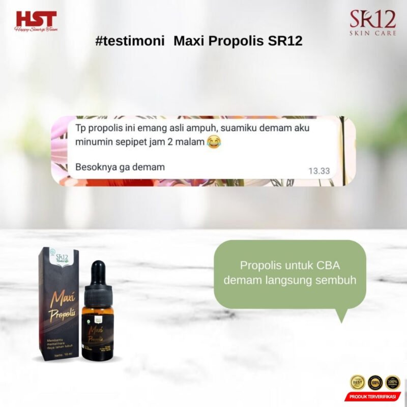 Maxi Propolis Liquid Propolis Mengandung Nano Green Brazilian Meningkatkan Daya Tahan Tubuh - Image 2