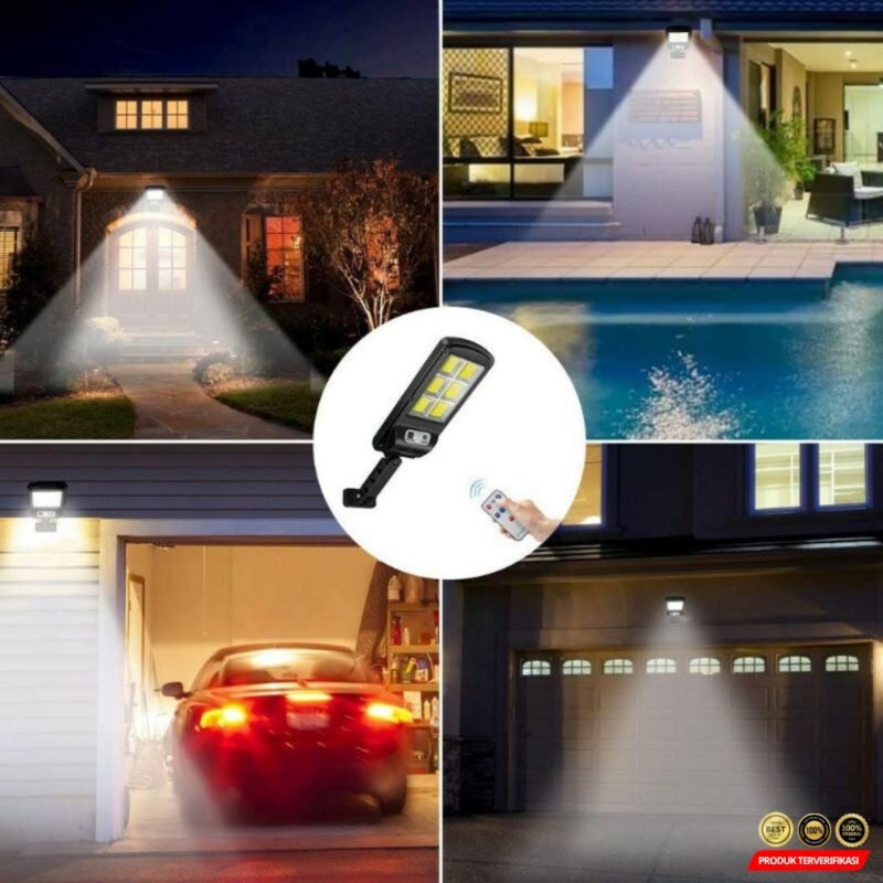 Lampu Solar Tenaga Surya LED Sensor - [MRH2] - Image 3