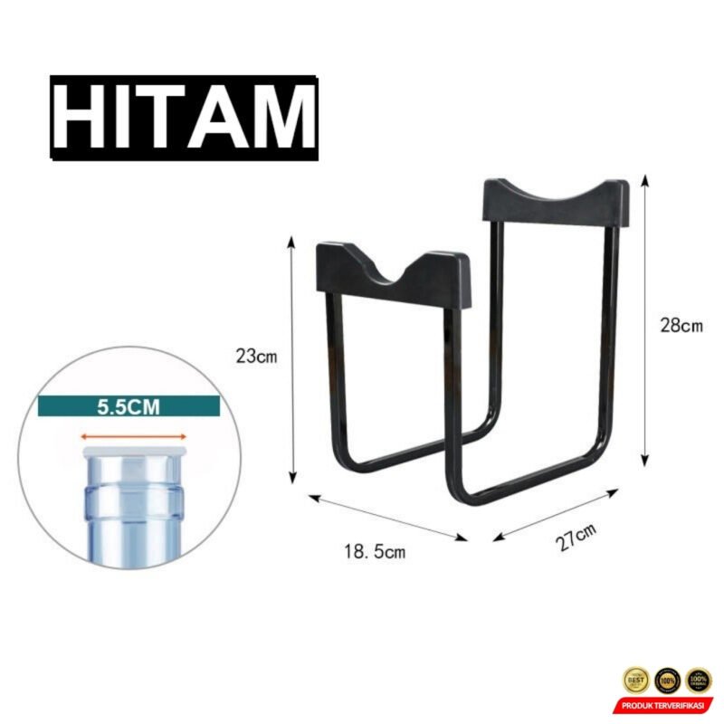 Rak Galon U Model U Kran Air Minum Rack Aqua Set [MRH2] - Image 3