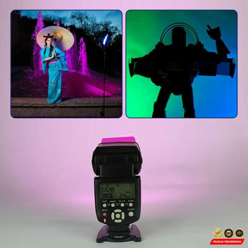 Photography Color Filter Card 20 Color for DSLR Flash - Image 7