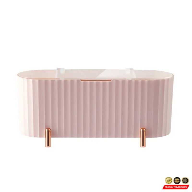 Tempat Kapas Multifungsi Acrylic Make Up Storage - Image 5
