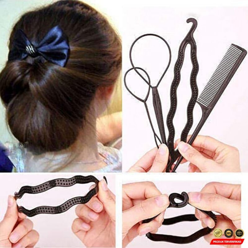 Alat Styling Sanggul Rambut - Image 3