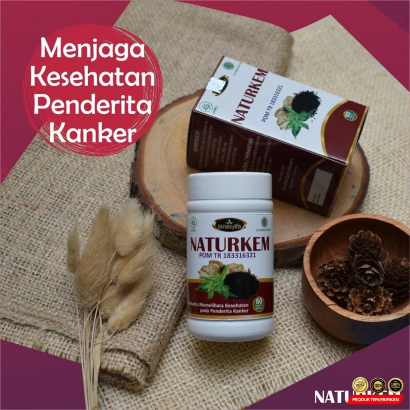 NATURKEM Obat Herbal Benjolan Kista Kanker Miom / Mioma Tiroid BPOM Kemoterapi Penderita Kanker - Image 5
