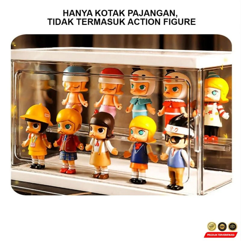 Kotak Pajangan Action Figure Display Storage Box Acrylic - Image 5