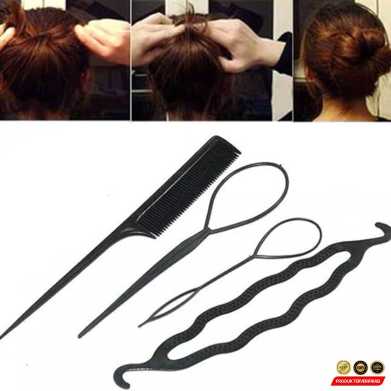 Alat Styling Sanggul Rambut - Image 6