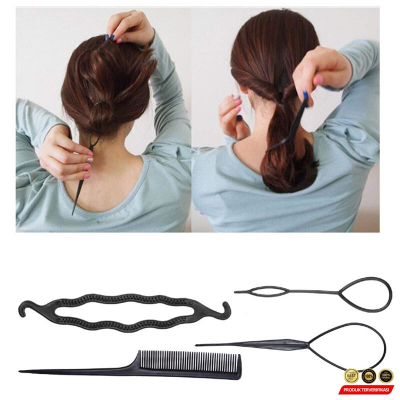 Alat Styling Sanggul Rambut - Image 8