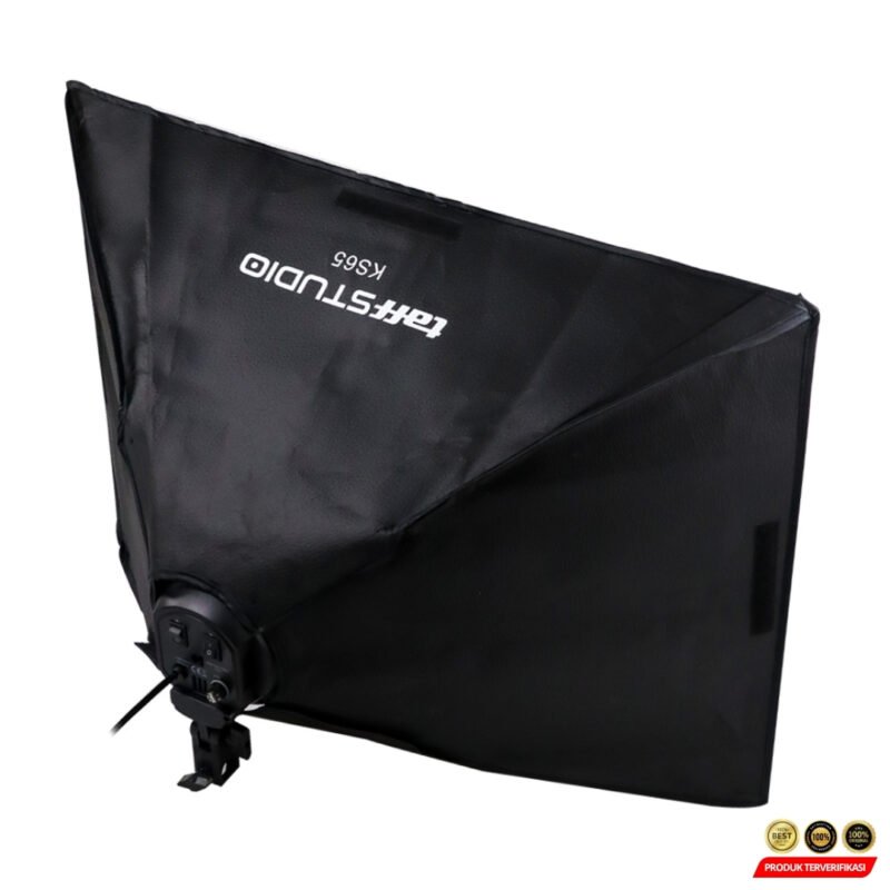 Payung Softbox Reflektor 50x70cm E27 Four Lamp Socket - Image 3