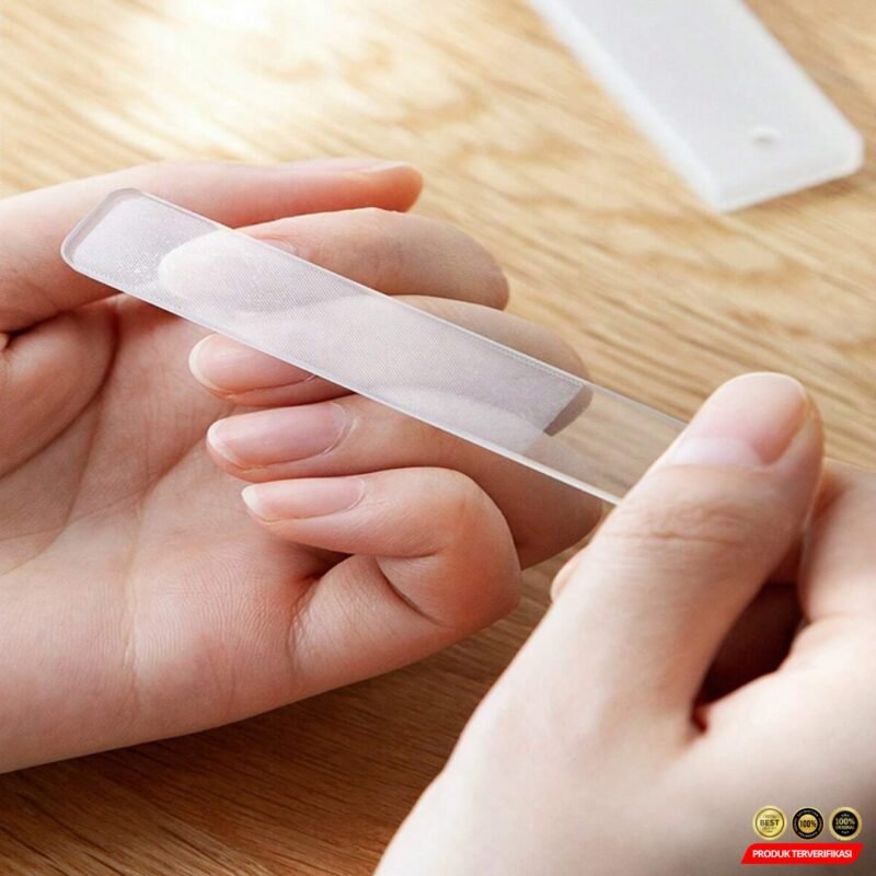 Kikir Kuku Nail File Nano Glass Polishing Manicure Tools - Gambar 7