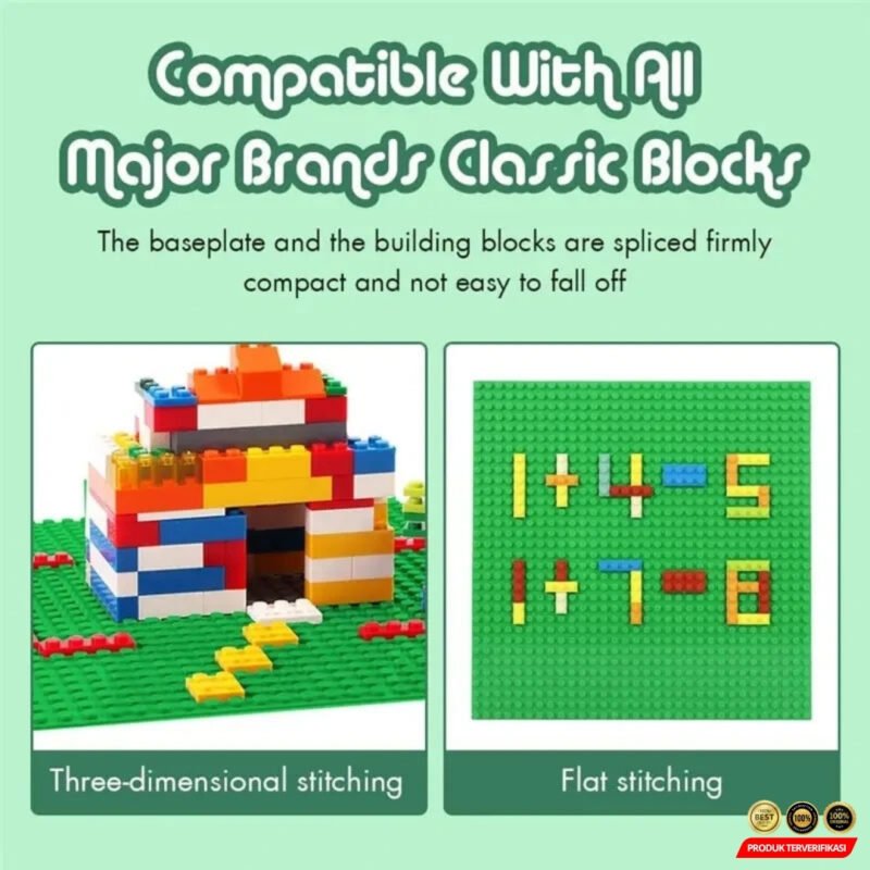 Base Plate LEGO Building Blocks 25.5x25.5 cm - Image 6