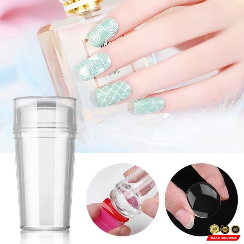 Stamp Kuku Silicone Nail Stamper Nail Art - Image 4