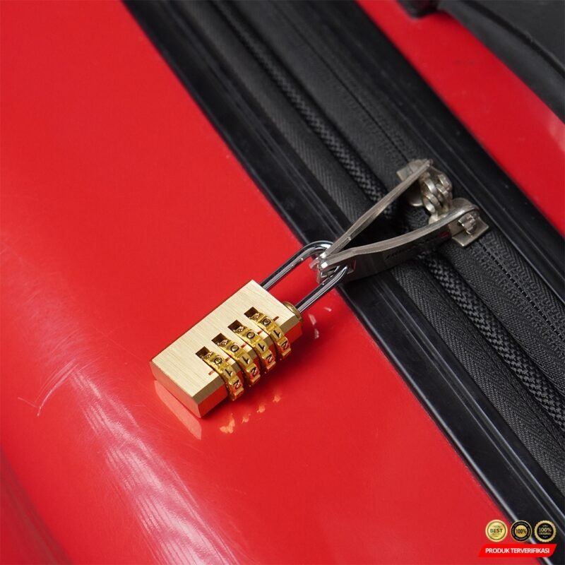 KAK Gembok Koper Padlock 4 Digit Combination Solid Brass - [MRH2] - Image 8
