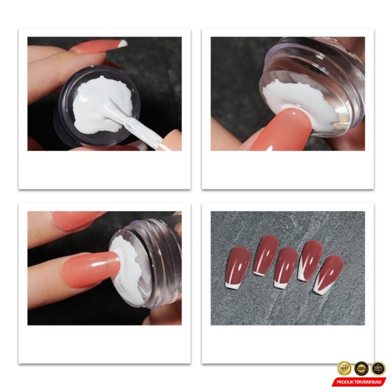 Stamp Kuku Silicone Nail Stamper Nail Art - Image 5