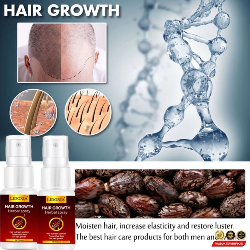Serum Rambut Rontok Herbal Hair Serum and Treatment Spray 20ml - Image 2