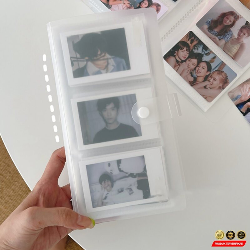 LIRUI Album Foto Polaroid Kartu Nama Ticket Jewelry Photocard Holder 240 Slot - [MRH2] - Image 5