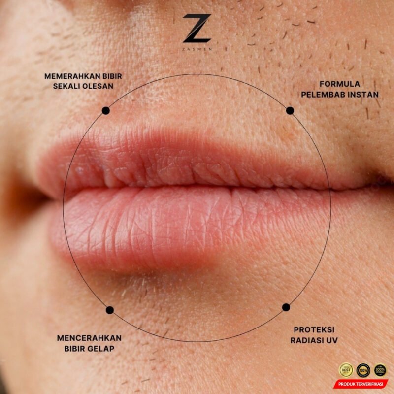 [ 2 Pcs ] ZASMEN Lip Serum Khusus Pria BPOM - [MRH2] - Image 4