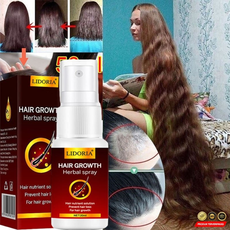 Serum Rambut Rontok Herbal Hair Serum and Treatment Spray 20ml - Image 6
