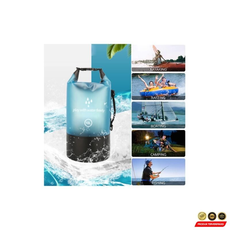 ZEST Tas Outdoor Waterproof Bucket Dry Bag 10L - Image 3