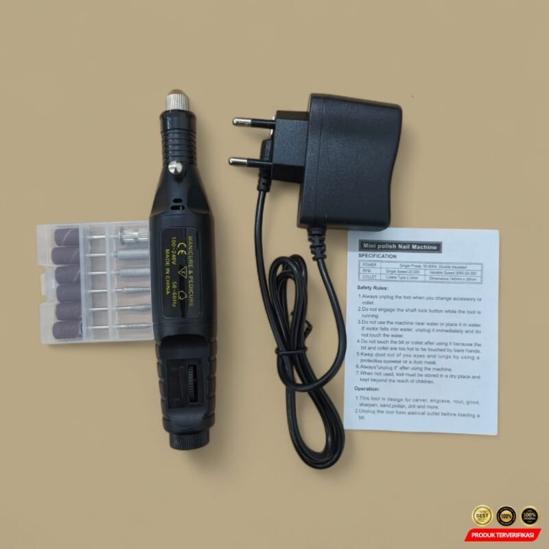 Bor Mini Grinder Polishing Electric Drill Adjustable 130W - Image 10