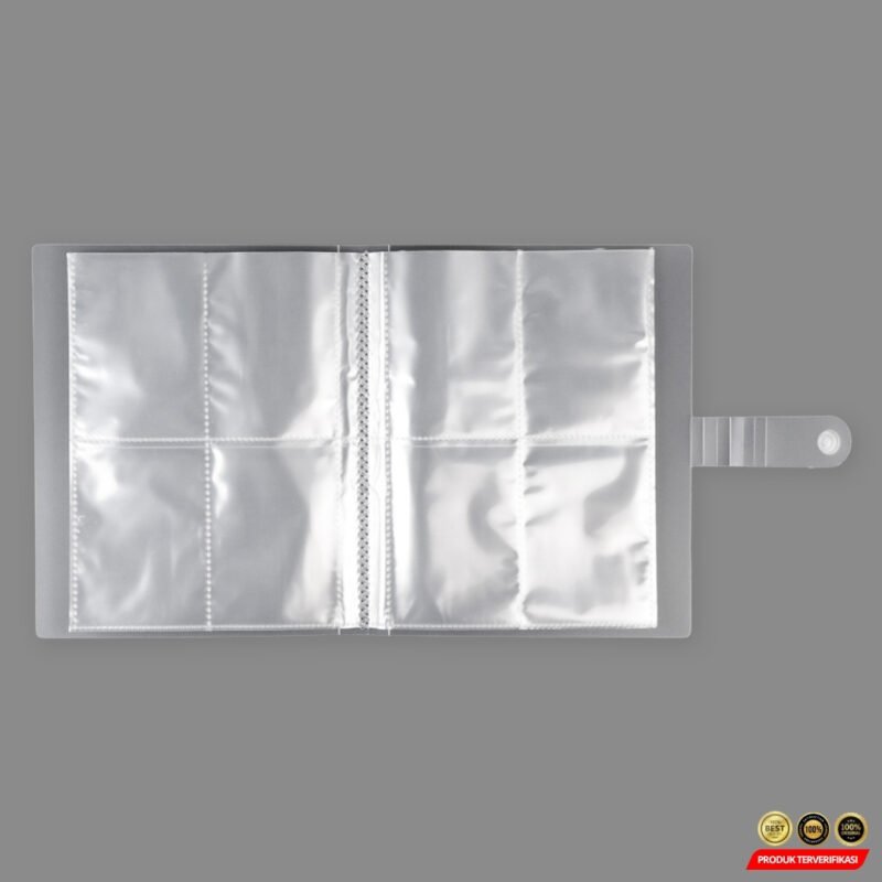 LIRUI Tempat Aksesoris Perhiasan Plastik Zipper Anti Oksidasi 80 Slot - [MRH2] - Image 3