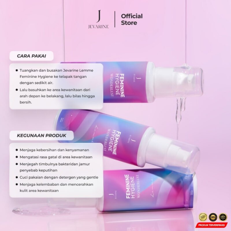 JEVARINE Lemme Feminine Hygiene + Lemme Misk Parfume - [MRH2] - Image 6