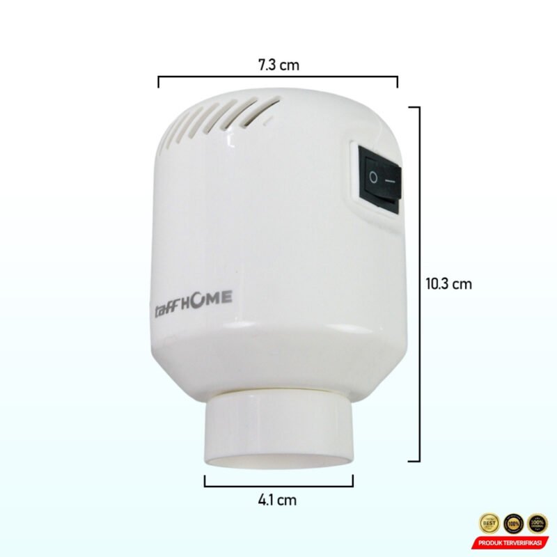 TaffHOME Pompa Vakum Baju Elektrik Vacuum Bag Pump EU 4-5 kPa 55W - White [MRH2] - Image 6