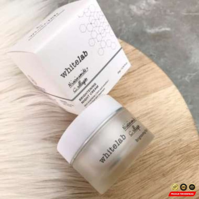 Brightening Night Cream Perawatan Kecantikan Wajah Whitening Krim Malam Original BPOM - Image 3